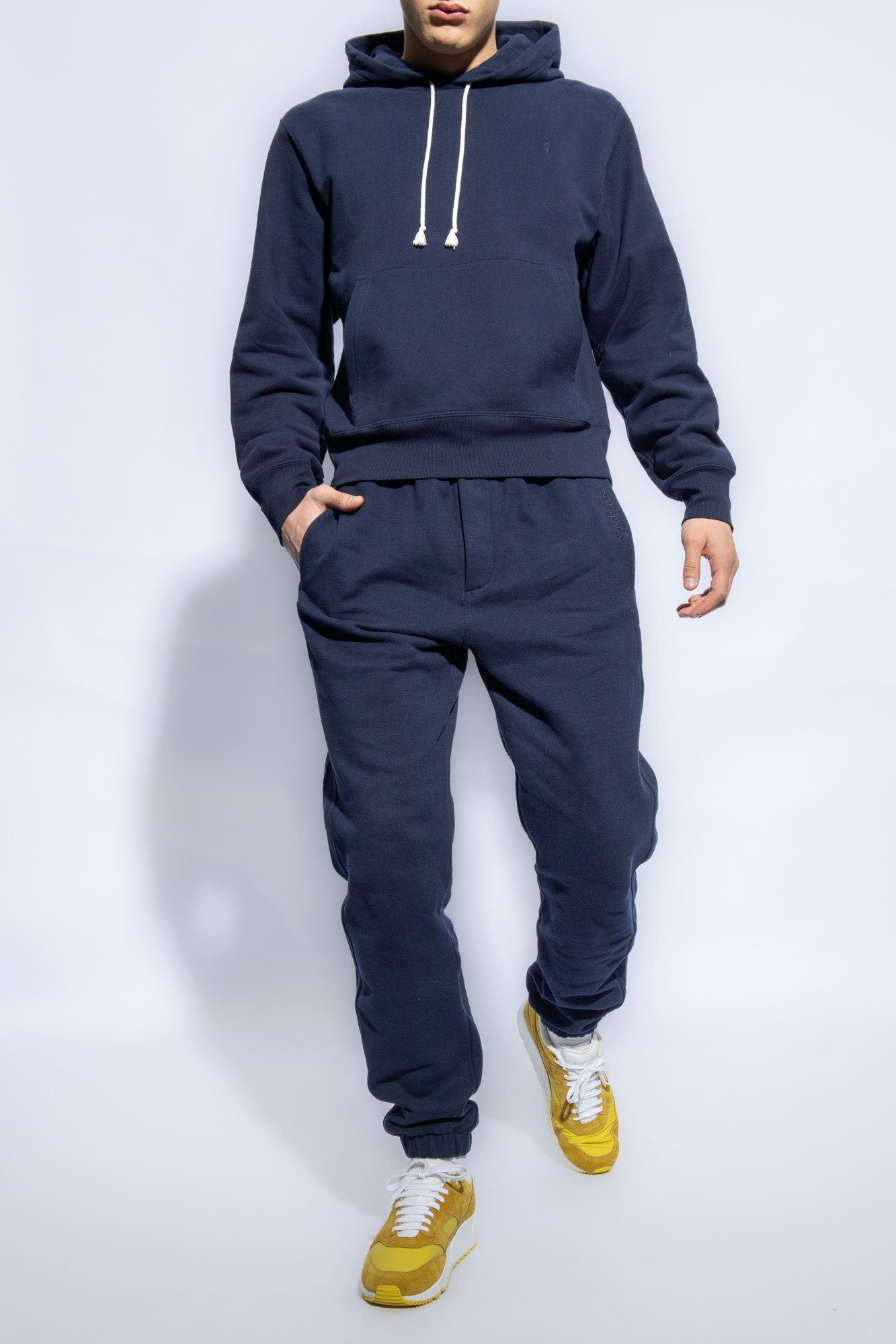 Saint Laurent Hoodie with logo | Men's Clothing | Vitkac